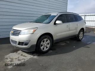 ✅ 2014 Chevrolet Traverse LT • VIN: 1GNKRHKD5EJ119488 • Lot: 81206295. Listed on Copart with 131,318 mi. Free auction sales archive from the USA and detailed vehicle history report at DreamBid. Image 1.