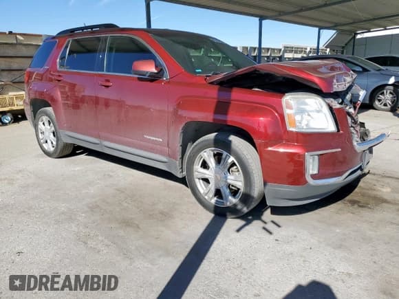 ✅ 2017 GMC Terrain SLE • VIN: 2GKALNEKXH6154418 • Lot: 91398585. Listed on Copart with 152,907 mi. Free auction sales archive from the USA and detailed vehicle history report at DreamBid. Image 4.