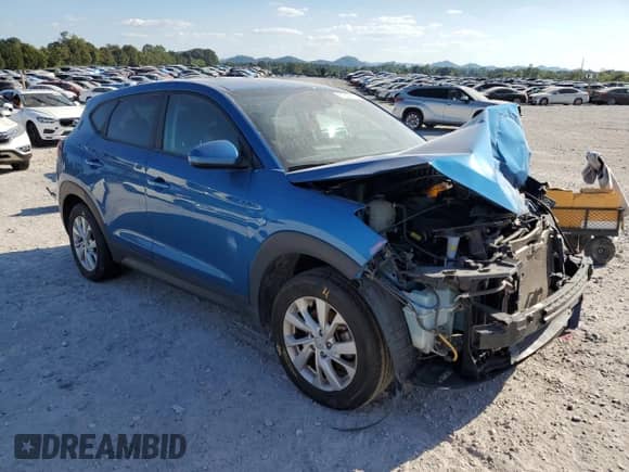 2020 Hyundai Tucson SE z VIN KM8J23A41LU189123, wystawiony jako Copart lot #81320475 z przebiegiem 133 445 mil mil oraz Szkoda całkowita • Salvage title. Historia ofert i sprzedaży dostępna na DreamBid. Obrazek 4.
