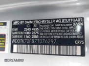 ✅ 2007 Mercedes-Benz CLK 550 • VIN: WDBTK72F87T076297 • Lot: 42353942. Wystawiony na IAAI z przebiegiem 117 815 mil. Bezpłatny archiwum sprzedaży aukcyjnych z USA i szczegółowy raport historii pojazdu na DreamBid. Zdjęcie 9.