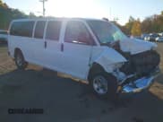 ✅ 2020 Chevrolet Express Passenger LT • VIN: 1GAZGPFGXL1213383 • Lot: 40589992. Listed on IAAI with 101,672 mi. Free auction sales archive from the USA and detailed vehicle history report at DreamBid. Image 1.