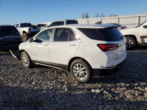 ✅ 2024 Chevrolet Equinox LT • VIN: 3GNAXUEG5RS101996 • Lot: 91062645. Listed on Copart with 22,505 mi. Free auction sales archive from the USA and detailed vehicle history report at DreamBid. Image 2.