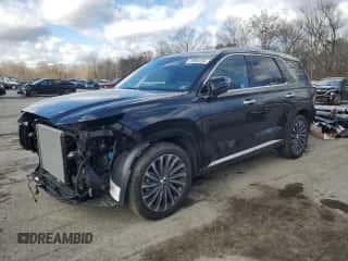 ✅ 2024 Hyundai Palisade Calligraphy • VIN: KM8R7DGE9RU734195 • Лот: 79994194. Размещён на Copart с пробегом 5 440 миль миль. Получите бесплатный доступ к архиву аукционных продаж из США и посмотрите подробный отчёт об истории автомобиля на DreamBid. Изображение 1.