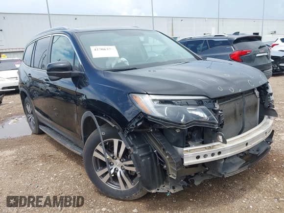 ✅ 2018 Honda Pilot EX-L • VIN: 5FNYF5H58JB005139 • Лот: 42706355. Опубликован ранее на IAAI с пробегом 59 844 миль. Бесплатный доступ к архиву аукционных продаж из США и подробный отчёт об истории автомобиля на DreamBid. Изображение 1.