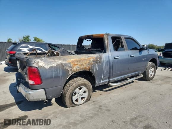 ✅ 2010 Dodge 1500 SLT • VIN: 1D7RV1GP0AS105523 • Lot: 92902355. Listed on Copart with Not provided. Free auction sales archive from the USA and detailed vehicle history report at DreamBid. Image 3.