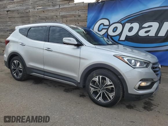✅ 2017 Hyundai Santa Fe Ultimate • VIN: 5XYZWDLA2HG456640 • Lot: 91245465. Listed on Copart with 94,087 mi. Free auction sales archive from the USA and detailed vehicle history report at DreamBid. Image 4.