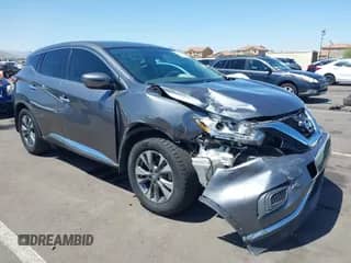 2017 Nissan Murano SL with VIN 5N1AZ2MG9HN105644, listed as a IAAI auction lot 42293640 with 84,719 mi miles and . Bid and sale history available at DreamBid. Image 1.