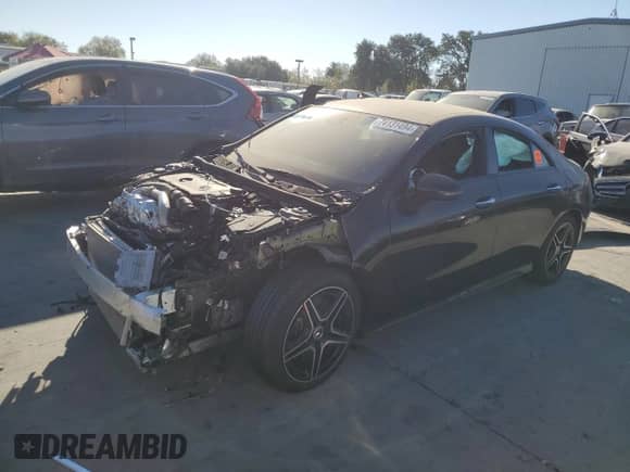 2024 Mercedes-Benz CLA 250 с VIN W1K5J4GB5RN468927, выставлен на аукционе Copart как лот 74131494 с пробегом 5 662 миль миль и Списание • Salvage title. История ставок и продаж доступна на DreamBid. Изображение 1.