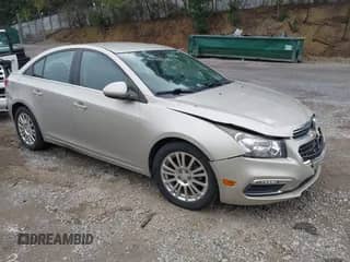 2015 Chevrolet Cruze ECO with VIN 1G1PH5SB6F7136578, listed as a IAAI auction lot 43146534 with 181,962 mi miles and . Bid and sale history available at DreamBid. Image 1.