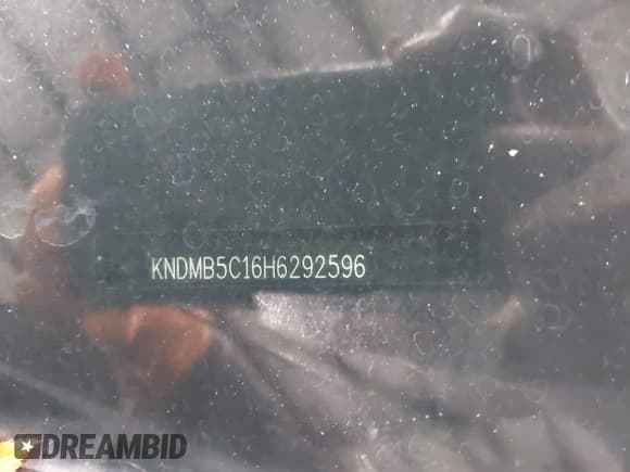 ✅ 2017 Kia Sedona LX • VIN: KNDMB5C16H6292596 • Lot: 43537147. Listed on IAAI with 134,862 mi. Free auction sales archive from the USA and detailed vehicle history report at DreamBid. Image 17.