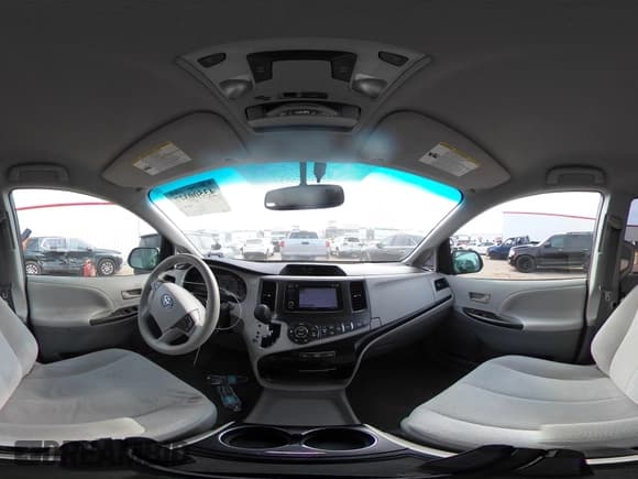 ✅ 2013 Toyota Sienna LE • VIN: 5TDJK3DC9DS067347 • Lot: 43500377. Listed on IAAI with 128,416 mi. Free auction sales archive from the USA and detailed vehicle history report at DreamBid. Image 18.