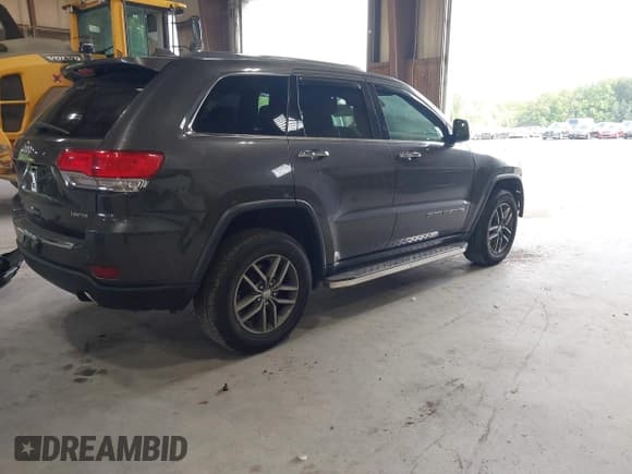 ✅ 2018 Jeep Grand Cherokee Limited • VIN: 1C4RJFBG4JC264839 • Lot: 42684653. Listed on IAAI with 85,768 mi. Free auction sales archive from the USA and detailed vehicle history report at DreamBid. Image 4.