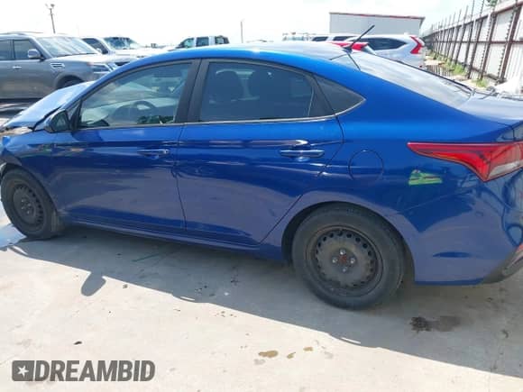 2019 Hyundai Accent SE with VIN 3KPC24A3XKE059624, listed as a IAAI auction lot 42421663 with 100,807 mi miles and . Bid and sale history available at DreamBid. Image 15.