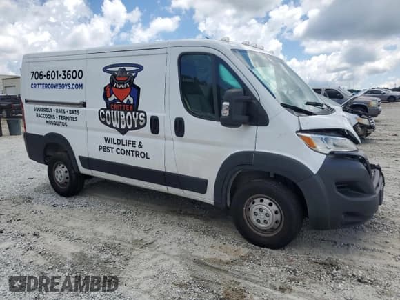 ✅ 2023 Ram ProMaster Cargo • VIN: 3C6LRVAG9PE600908 • Lot: 61971015. Wystawiony na Copart z przebiegiem 14 318 mil. Bezpłatny archiwum sprzedaży aukcyjnych z USA i szczegółowy raport historii pojazdu na DreamBid. Zdjęcie 4.