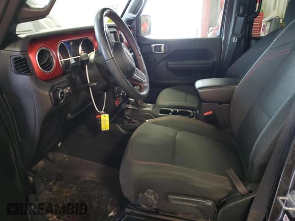 ✅ 2021 Jeep Wrangler Unlimited Rubicon • VIN: 1C4HJXFNXMW732523 • Lot: 40781314. Wystawiony na Copart z przebiegiem 23 535 mil. Bezpłatny archiwum sprzedaży aukcyjnych z USA i szczegółowy raport historii pojazdu na DreamBid. Zdjęcie 7.