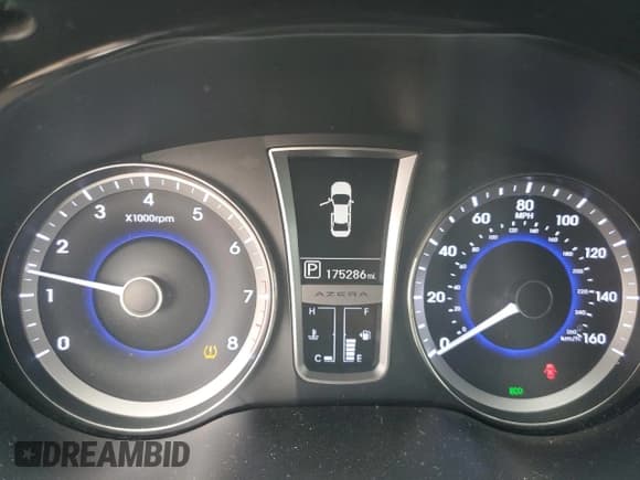 ✅ 2013 Hyundai Azera • VIN: KMHFH4JG3DA255887 • Лот: 41516045. Опубликован ранее на Copart с пробегом 175 286 миль. Бесплатный доступ к архиву аукционных продаж из США и подробный отчёт об истории автомобиля на DreamBid. Изображение 9.