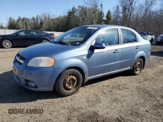✅ 2007 Chevrolet Aveo LT • VIN: KL1TG55687B149801 • Lot: 51860965. Wystawiony na Copart z przebiegiem 207 682 mil. Bezpłatny archiwum sprzedaży aukcyjnych z USA i szczegółowy raport historii pojazdu na DreamBid. Zdjęcie 1.