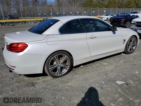 ✅ 2015 BMW 4 Series 435i • VIN: WBA3T3C55FP737964 • Лот: 45462005. Опубликован ранее на Copart с пробегом Не указан. Бесплатный доступ к архиву аукционных продаж из США и подробный отчёт об истории автомобиля на DreamBid. Изображение 3.