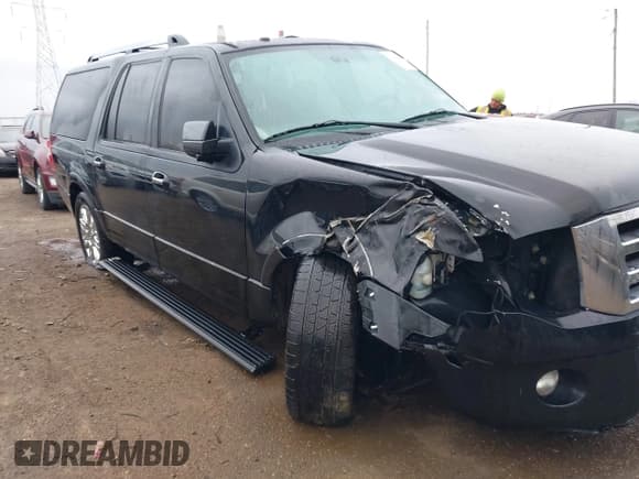 ✅ 2011 Ford Expedition Max Limited • VIN: 1FMJK2A54BEF33457 • Lot: 41864686. Listed on IAAI with 186,278 mi. Free auction sales archive from the USA and detailed vehicle history report at DreamBid. Image 6.