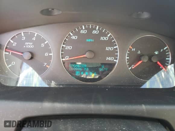 2012 Chevrolet Impala LT Fleet with VIN 2G1WG5E3XC1184564, listed as a Copart auction lot 86266135 with 160,096 mi miles and Salvage title. Bid and sale history available at DreamBid. Image 9.