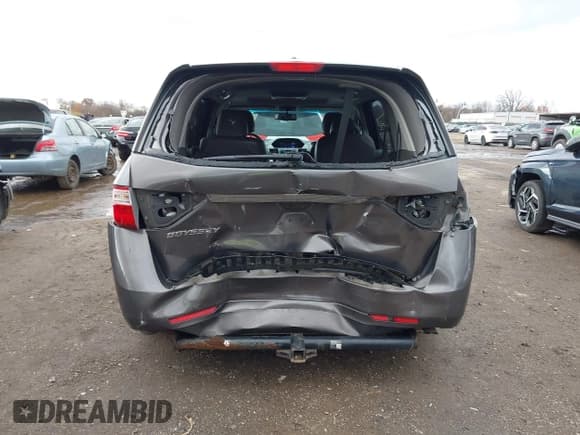 ✅ 2012 Honda Odyssey EX-L • VIN: 5FNRL5H61CB035527 • Lot: 43789118. Listed on IAAI with 163,426 mi. Free auction sales archive from the USA and detailed vehicle history report at DreamBid. Image 6.