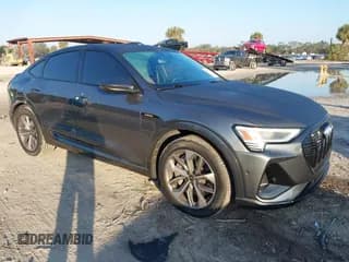 ✅ 2021 Audi e-tron Sportback Premium Plus • VIN: WA12AAGE1MB028858 • Lot: 41517141. Listed on IAAI with 69,413 mi. Free auction sales archive from the USA and detailed vehicle history report at DreamBid. Image 1.