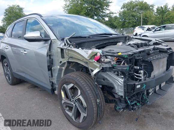 ✅ 2024 Hyundai Tucson SEL • VIN: 5NMJFCDEXRH405483 • Lot: 43110886. Listed on IAAI with 15,234 mi. Free auction sales archive from the USA and detailed vehicle history report at DreamBid. Image 1.