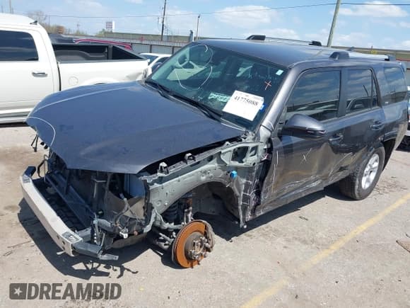 ✅ 2022 Toyota 4Runner SR5 • VIN: JTEEU5JRXN5260206 • Lot: 41775088. Listed on IAAI with 69,235 mi. Free auction sales archive from the USA and detailed vehicle history report at DreamBid. Image 17.