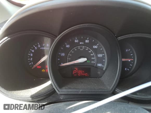 ✅ 2012 Kia Rio EX • VIN: KNADN4A34C6084082 • Лот: 47410235. Опубликован ранее на Copart с пробегом 107 440 миль. Бесплатный доступ к архиву аукционных продаж из США и подробный отчёт об истории автомобиля на DreamBid. Изображение 9.