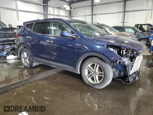 2018 Hyundai Santa Fe 2.4L с VIN 5XYZT3LB8JG556064, выставлен на аукционе Copart как лот 81517185 с пробегом 113 887 миль миль и Списание • Salvage title. История ставок и продаж доступна на DreamBid. Изображение 4.