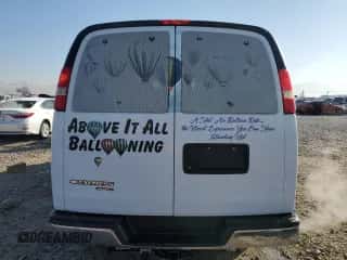 2013 Chevrolet Express Passenger LT с VIN 1GAZG1FG3D1170584, выставлен на аукционе Copart как лот 42455225 с пробегом 125 611 миль миль и Списание • Salvage title. История ставок и продаж доступна на DreamBid. Изображение 6.