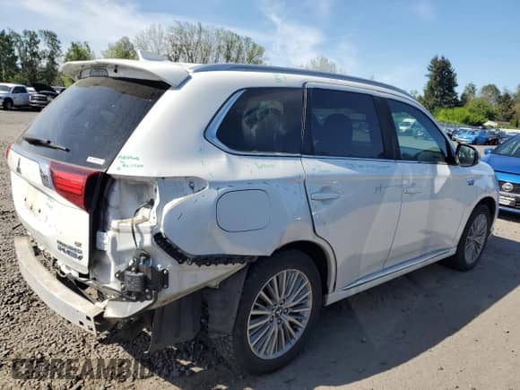 2019 Mitsubishi Outlander SEL with VIN JA4J24A50KZ056349, listed as a Copart auction lot 56421525 with 79,679 mi miles and Salvage title. Bid and sale history available at DreamBid. Image 3.