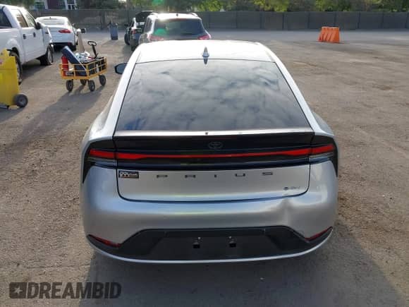 2025 Toyota Prius LE with VIN JTDACAAU4S3052719, listed as a IAAI auction lot 43175096 with 23,082 mi miles and . Bid and sale history available at DreamBid. Image 17.