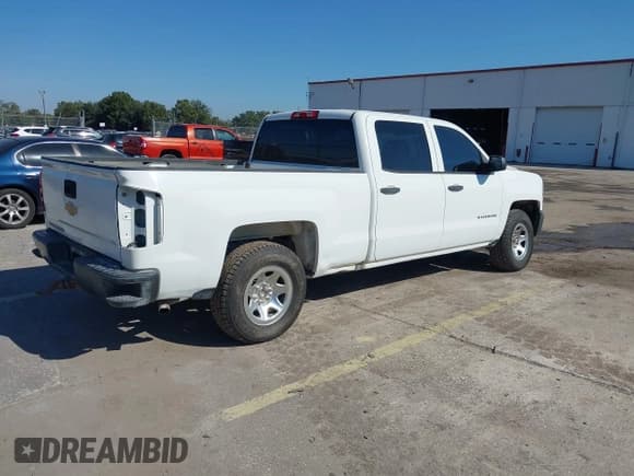 ✅ 2017 Chevrolet Silverado 1500 Work Truck • VIN: 1GCUKNEC8HF133450 • Lot: 43764627. Listed on IAAI with 119,543 mi. Free auction sales archive from the USA and detailed vehicle history report at DreamBid. Image 4.