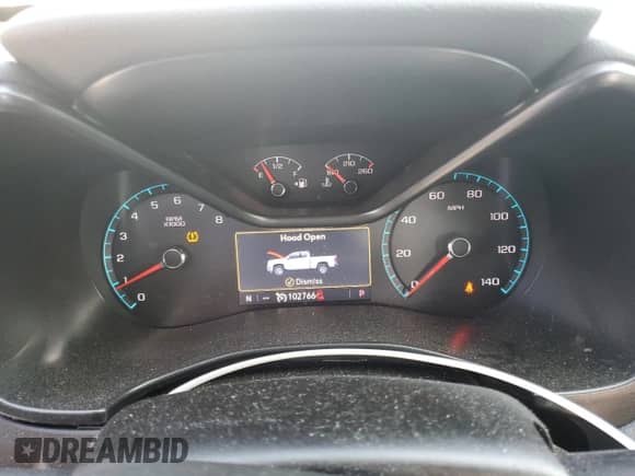 2020 Chevrolet Colorado 2WD Z71 with VIN 1GCGSDEN1L1170631, listed as a Copart auction lot 44032435 with 102,766 mi miles and Salvage title. Bid and sale history available at DreamBid. Image 9.