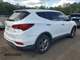 2018 Hyundai Santa Fe 2.4L с VIN 5XYZT3LB0JG566314, выставлен на аукционе Copart как лот 80400895 с пробегом 176 688 миль миль и Списание • Salvage title. История ставок и продаж доступна на DreamBid. Изображение 3.