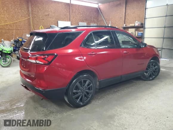 ✅ 2024 Chevrolet Equinox RS • VIN: 3GNAXWEG5RS105364 • Lot: 60456595. Listed on Copart with 31,440 mi. Free auction sales archive from the USA and detailed vehicle history report at DreamBid. Image 3.