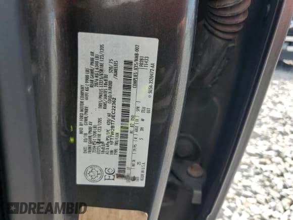 ✅ 2018 Ford F-250 XL • VIN: 1FT7W2BT7JEC22362 • Lot: 69270545. Listed on Copart with 157,451 mi. Free auction sales archive from the USA and detailed vehicle history report at DreamBid. Image 13.