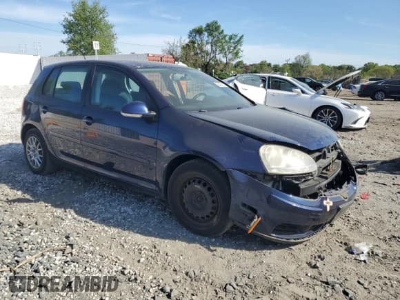 ✅ 2008 Volkswagen Rabbit S • VIN: WVWDA71K48W085702 • Lot: 54079515. Listed on Copart with 125,945 mi. Free auction sales archive from the USA and detailed vehicle history report at DreamBid. Image 4.