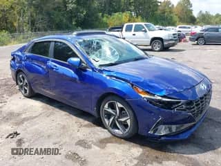 2021 Hyundai Elantra Limited with VIN KMHLN4AJ2MU007121, listed as a IAAI auction lot 43199533 with 78,934 mi miles and . Bid and sale history available at DreamBid. Image 1.