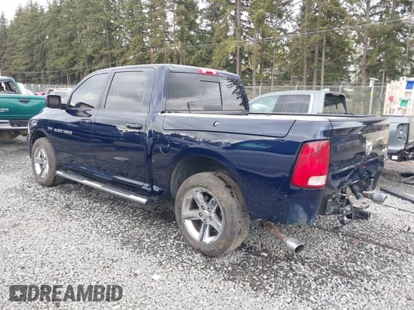 ✅ 2012 Ram 1500 Sport • VIN: 1C6RD7MT8CS317954 • Lot: 43476938. Listed on IAAI with 166,604 mi. Free auction sales archive from the USA and detailed vehicle history report at DreamBid. Image 3.