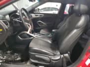 ✅ 2013 Hyundai Veloster w/Black Int • VIN: KMHTC6AD1DU105696 • Lot: 45562345. Listed on Copart with 60,259 mi. Free auction sales archive from the USA and detailed vehicle history report at DreamBid. Image 7.