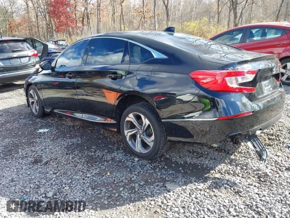 ✅ 2019 Honda Accord EX • VIN: 1HGCV1F4XKA144927 • Lot: 43632225. Listed on IAAI with 97,289 mi. Free auction sales archive from the USA and detailed vehicle history report at DreamBid. Image 3.