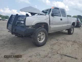 2004 Chevrolet Silverado 2500HD LS with VIN 1GCHK29234E346145, listed as a Copart auction lot 59379485 with Not provided miles and Non repairable. Bid and sale history available at DreamBid. Image 1.