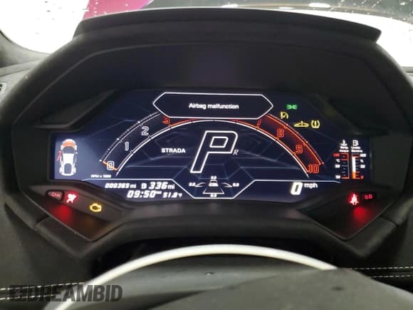 ✅ 2024 Lamborghini Huracan Tecnica • VIN: ZHWUB6ZF7RLA26834 • Lot: 49488395. Wystawiony na Copart z przebiegiem 365 mil. Bezpłatny archiwum sprzedaży aukcyjnych z USA i szczegółowy raport historii pojazdu na DreamBid. Zdjęcie 9.