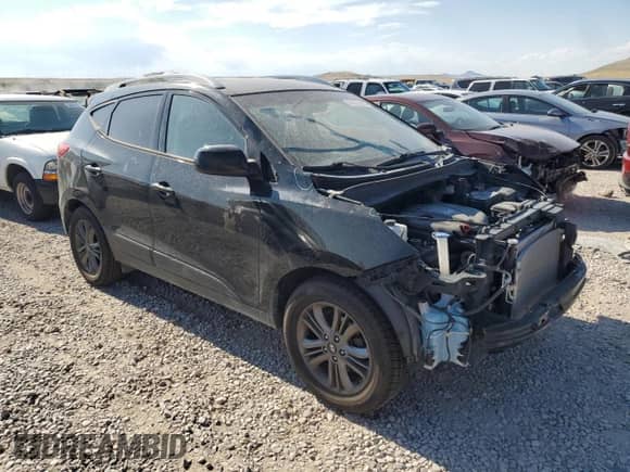 2014 Hyundai Tucson Limited z VIN KM8JUCAG8EU790066, wystawiony jako Copart lot #64270855 z przebiegiem 156 840 mil mil oraz Szkoda całkowita • Salvage title. Historia ofert i sprzedaży dostępna na DreamBid. Obrazek 4.