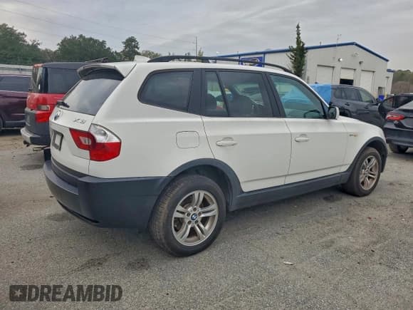 ✅ 2005 BMW X3 3.0i • VIN: WBXPA93495WD22340 • Lot: 94585595. Wystawiony na Copart z przebiegiem 129 323 mil. Bezpłatny archiwum sprzedaży aukcyjnych z USA i szczegółowy raport historii pojazdu na DreamBid. Zdjęcie 3.