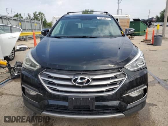 2017 Hyundai Santa Fe 2.0T with VIN 5XYZUDLA4HG483859, listed as a Copart auction lot 67836475 with 96,804 mi miles and Salvage title. Bid and sale history available at DreamBid. Image 5.