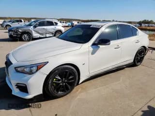 ✅ 2014 Infiniti Q50 Premium • VIN: JN1BV7AP1EM673705 • Lot: 92781345. Listed on Copart with 188,990 mi. Free auction sales archive from the USA and detailed vehicle history report at DreamBid. Image 1.