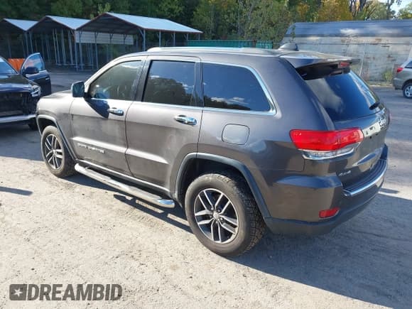 ✅ 2017 Jeep Grand Cherokee Limited • VIN: 1C4RJFBG8HC711649 • Lot: 43495519. Listed on IAAI with 78,700 mi. Free auction sales archive from the USA and detailed vehicle history report at DreamBid. Image 3.